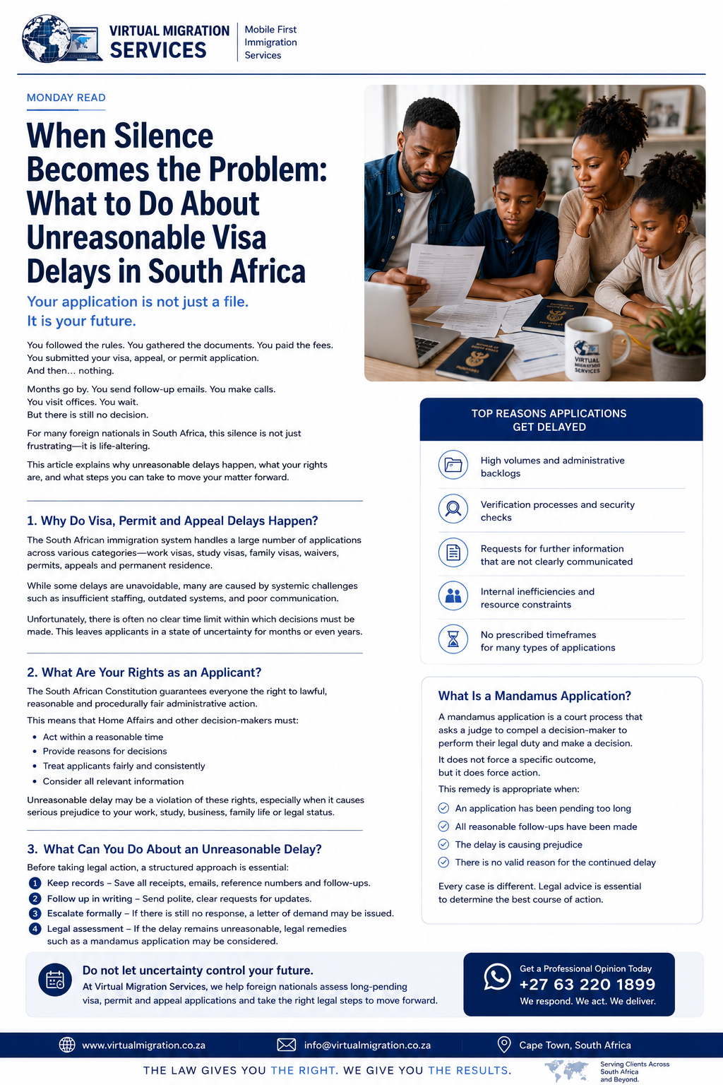 The Hidden Cost of a Pending Visa, Appeal, or Permit Application